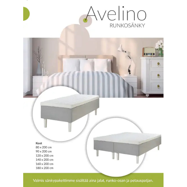 Avelino runkosänky (kaikki koot varastossa) runkosänky ec8633-2.myshopify.com Huonekalut heti kotiisi, makuuhuone, Runkopatjat, Varastotuotteet