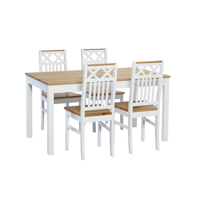  Ruokailuryhmä Niitty pöytä 140x80 cm ja Emilia tuolit Ruokailuryhmä ec8633-2.myshopify.com keittiön kalusteet, keittiön sisustus, Ruokailuryhmät