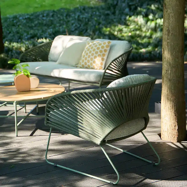  Novella Lounge Ulkokalusteet ulkokalustesetti ec8633-2.myshopify.com Puutarhakalusteet, Ulkokaluste setit