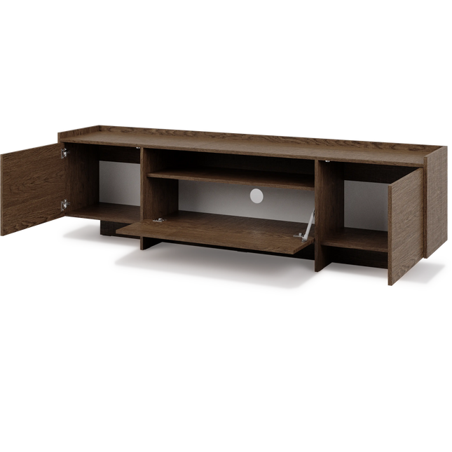  Japandi TV-taso 197 cm — Pähkinä TV-taso ec8633-2.myshopify.com olohuone, säilytys, TV-tasot, Varastotuotteet