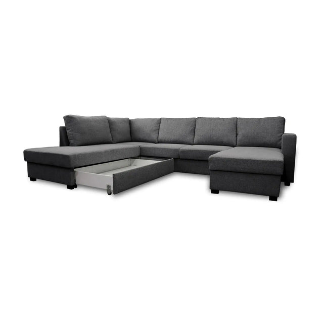  Paris U-Kulmasohva Vuoteella kulmasohva ec8633-2.myshopify.com Kulmasohvat, olohuone, Sohvat, Vuodesohvat