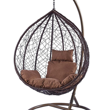 Pesä‑riipputuoli ruskea