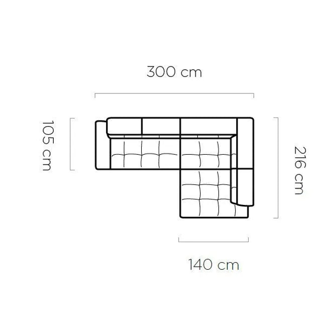  Plaza L Kulmasohva Kulmasohva ec8633-2.myshopify.com Divaanisohvat, Kulmasohvat, olohuone