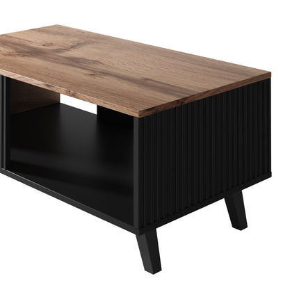 Rafael sohvapöytä - musta/tammi