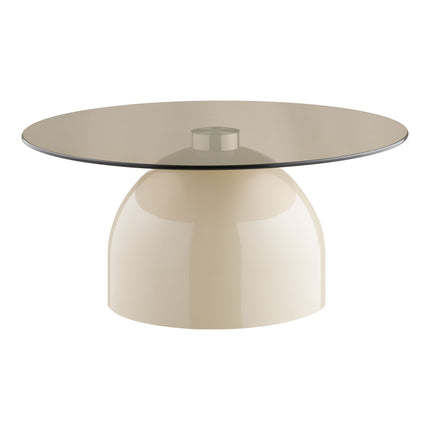 Ravello sohvapöytä lasikannella – Beige