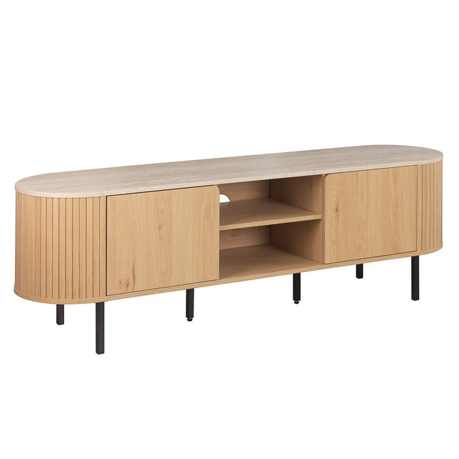  Ronda TV‑taso 160 cm - tammi TV-taso ec8633-2.myshopify.com olohuone, säilytys, TV-tasot