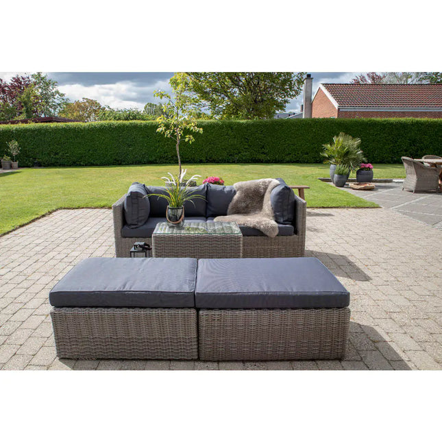  Rossi Lounge Setti ulkokalustesetti ec8633-2.myshopify.com Puutarhakalusteet, Ulkokaluste setit, Ulkosohvat