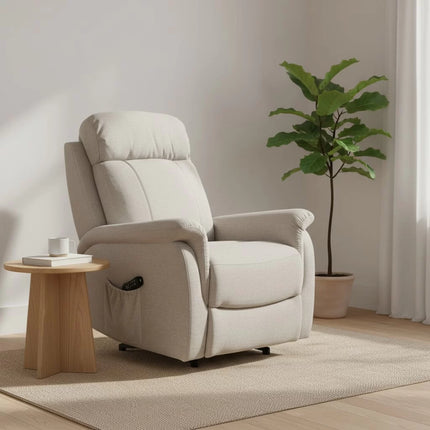 Rubin nostoavusteinen recliner-tuoli beige