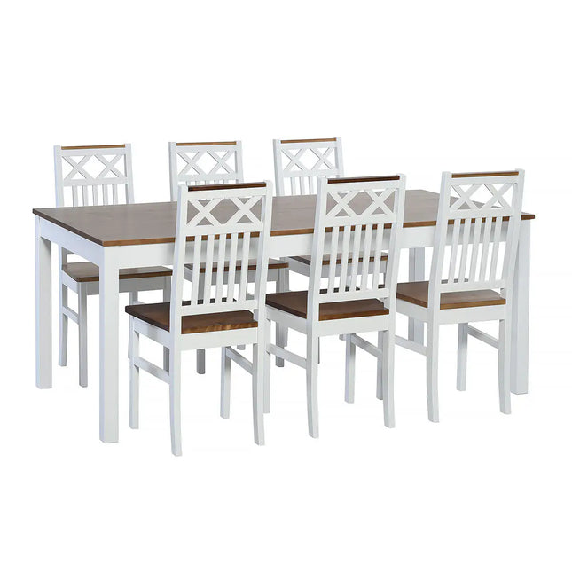  Ruokailuryhmä Niitty pöytä 180x90  ja Emilia tuolit Ruokailuryhmä ec8633-2.myshopify.com keittiön kalusteet, keittiön sisustus, Ruokailuryhmät