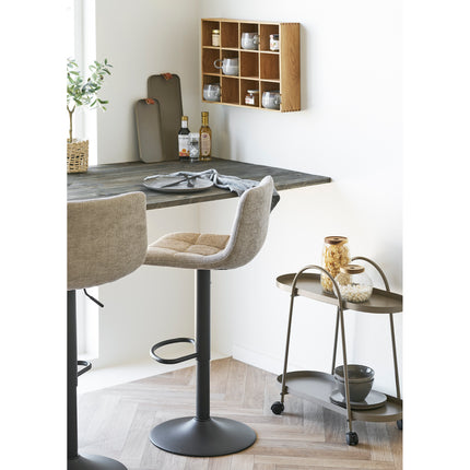 Middelfart baarituoli harmaa