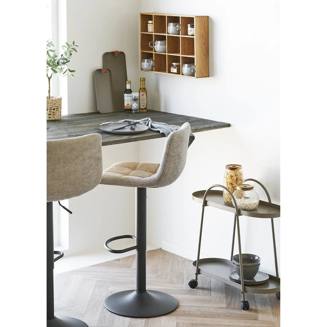  Middelfart baarituoli harmaa Baarituoli ec8633-2.myshopify.com Baarituoli, keittiön kalusteet, keittiön sisustus