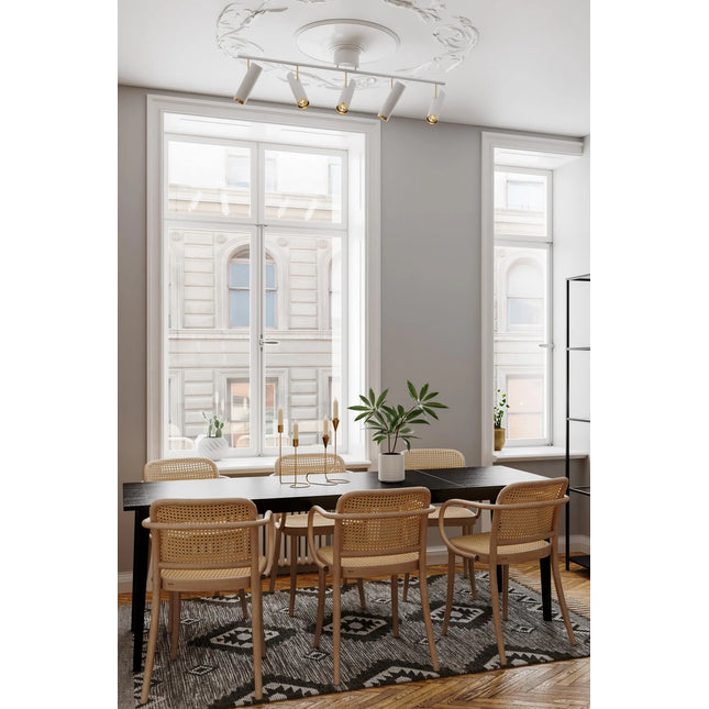  Puls Bar 5-os kattospotti Musta tai Valkoinen Spottivalaisin ec8633-2.myshopify.com Kattovalaisimet, Valaisimet