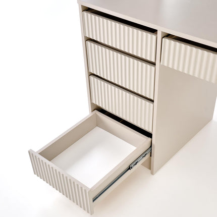 Stella Meikkipöytä Valoilla beige 120 cm