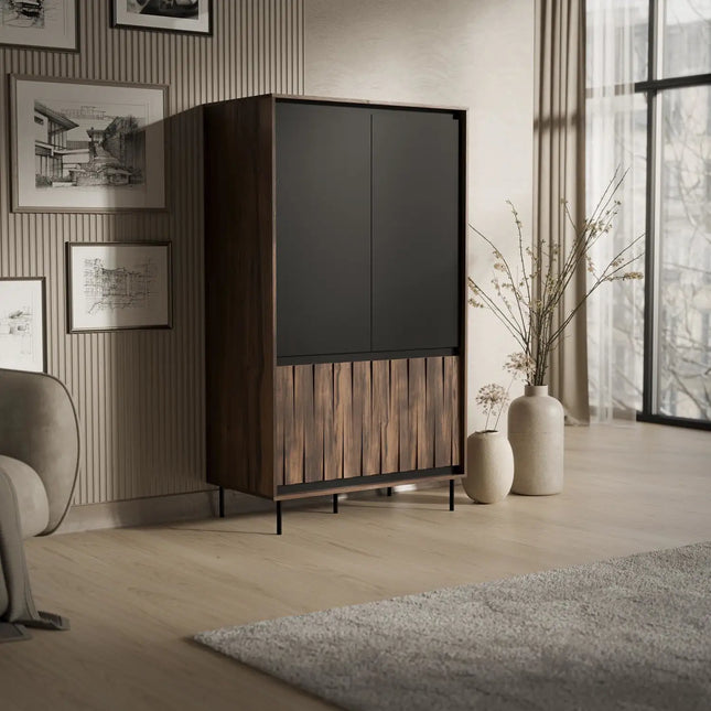  Sven Vaatekaappi 102 cm vaatekaappi ec8633-2.myshopify.com säilytys, Vaatekaappi