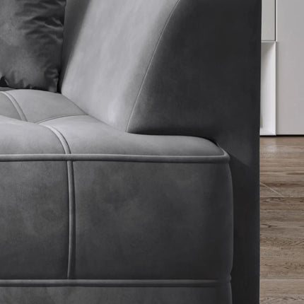 Tiga kulmasohva - vuoteella