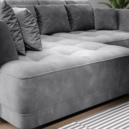 Tiga kulmasohva - vuoteella