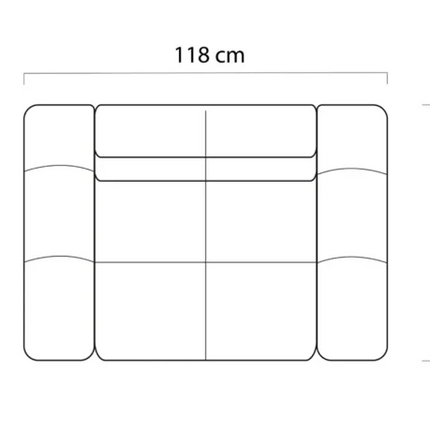 Tollo 3+2+1 -sohvakalusto