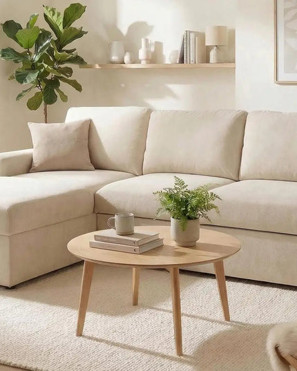 Aava vuodedivaaani beige - pussijousitettu - KalusteDuo_Huonekaluliike_vuodedivaani