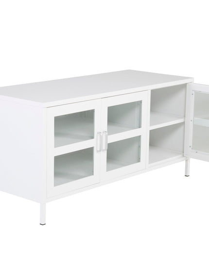 Acero TV-taso 120 cm - valkoinen - #KalusteDuo_#Huonekaluliike_Säilytyskaluste