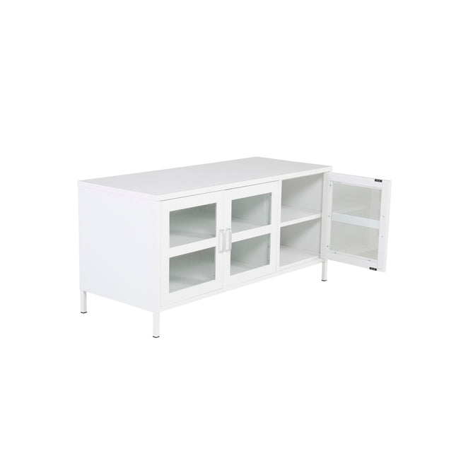 Acero TV-taso 120 cm - valkoinen - #KalusteDuo_#Huonekaluliike_Säilytyskaluste