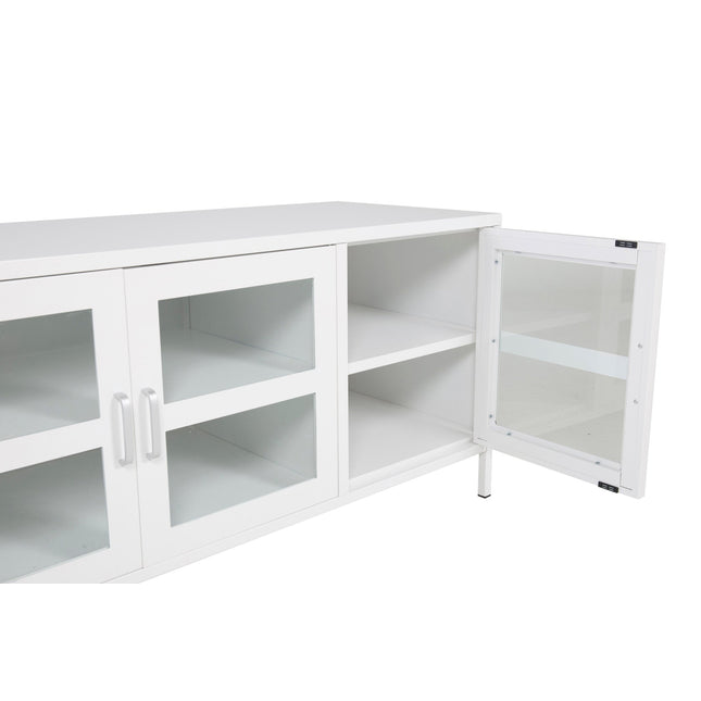 Acero TV-taso 120 cm - valkoinen - #KalusteDuo_#Huonekaluliike_Säilytyskaluste