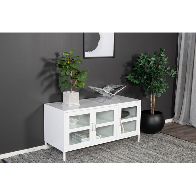 Acero TV-taso 120 cm - valkoinen - #KalusteDuo_#Huonekaluliike_Säilytyskaluste