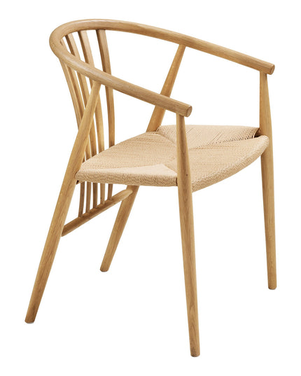 Agustin ruokapöydän tuoli, tammi/punos - #KalusteDuo_#Huonekaluliike_ruokapöydän tuolit