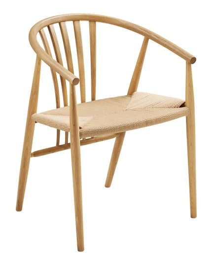 Agustin ruokapöydän tuoli, tammi/punos - #KalusteDuo_#Huonekaluliike_ruokapöydän tuolit
