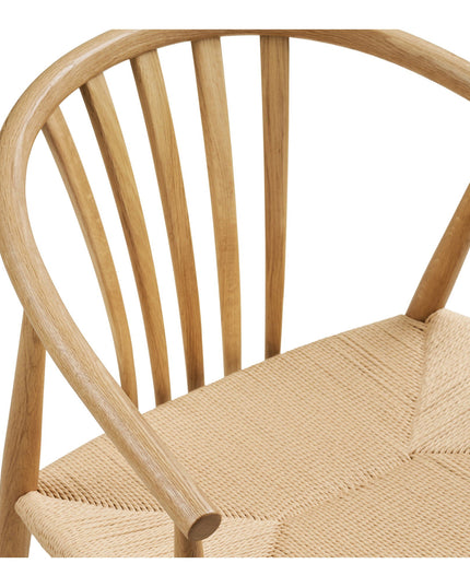 Agustin ruokapöydän tuoli, tammi/punos - #KalusteDuo_#Huonekaluliike_ruokapöydän tuolit