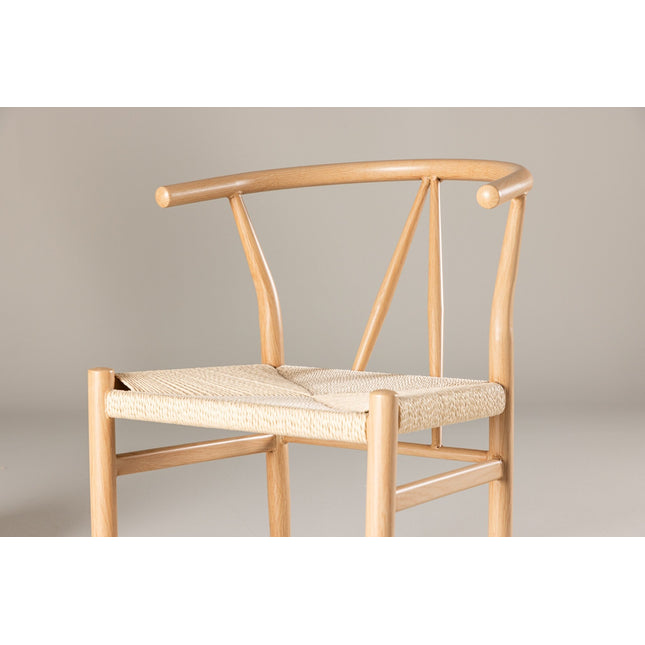Alfons ruokatuoli - luonnonvärinen / beige köysi - KalusteDuo_Huonekaluliike_Tuoli
