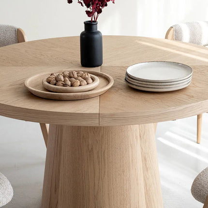 Ardea jatkettava ruokapöytä - tammiviilu - KalusteDuo_Huonekaluliike_Ruokapöytä