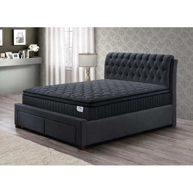 Arden Sleep sänky – 160/180x200 cm sänky & Black Pocket ‑patja - KalusteDuo_Huonekaluliike_Sänky