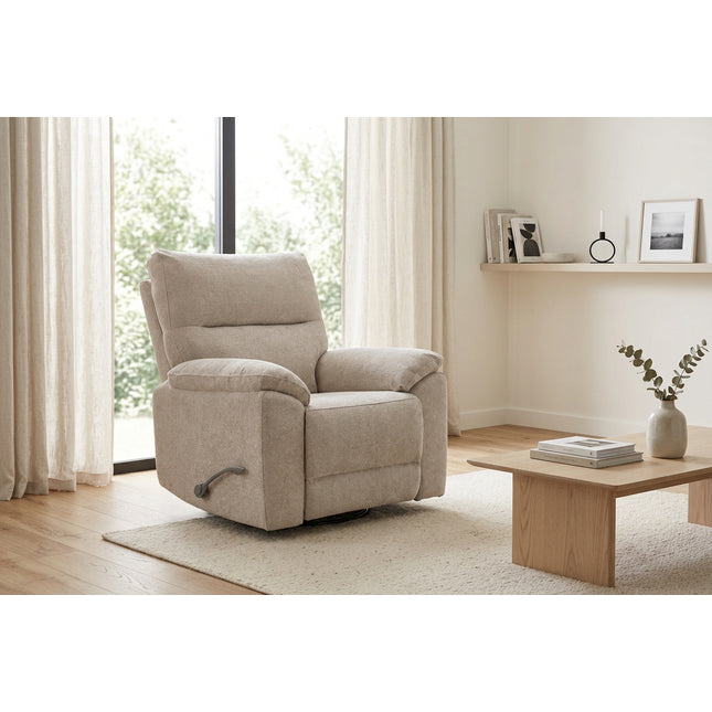 Argo recliner nojatuoli – beige - #KalusteDuo_#Huonekaluliike_recliner tuoli