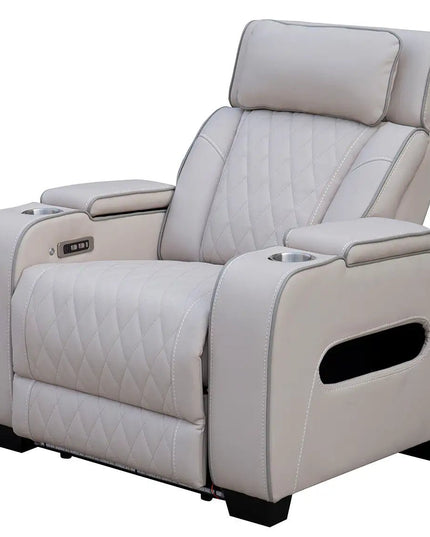 Aureo Cinema ‑recliner‑nojatuoli – kotiteatterituoli aidolla nahalla - KalusteDuo_Huonekaluliike_recliner tuoli