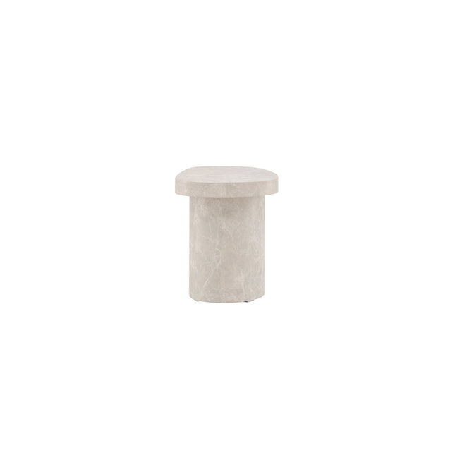 Båstad sivupöytä 30x50 cm - betoninvärinen - KalusteDuo_Huonekaluliike_Pöytä