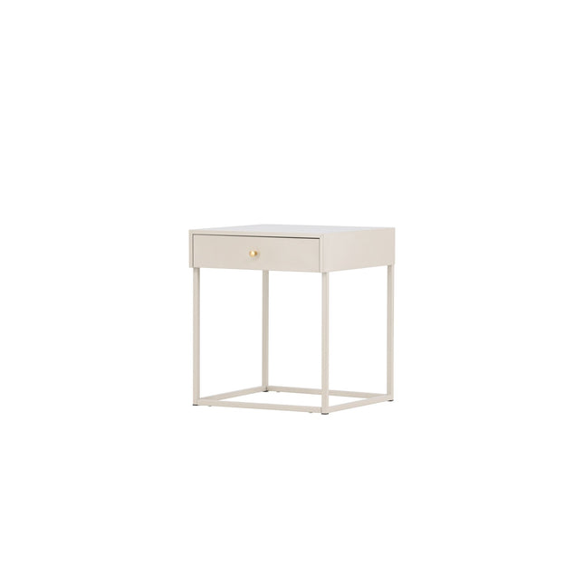 Bakal yöpöytä - beige / beige - KalusteDuo_Huonekaluliike_Pöytä