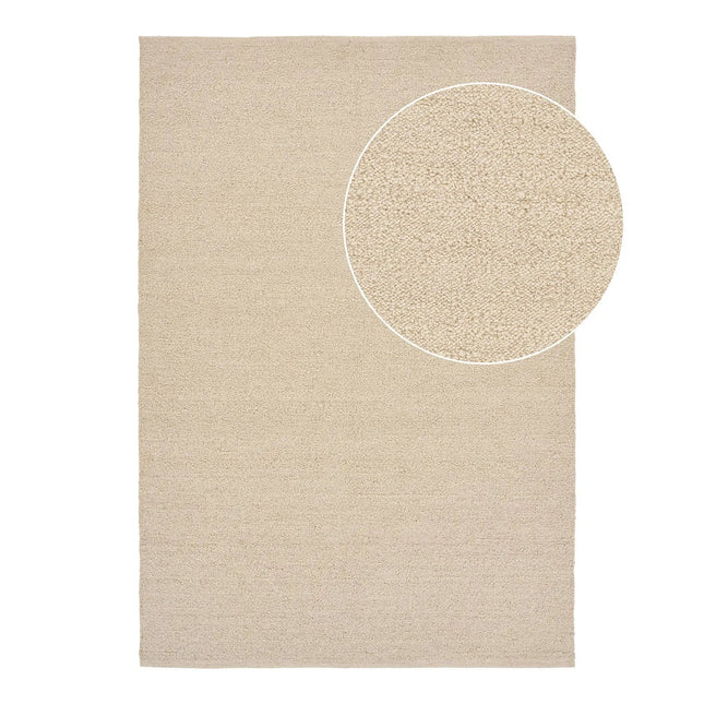 Bela matto 200x300 cm - käsin kudottu, beige matto - KalusteDuo_Huonekaluliike_matot