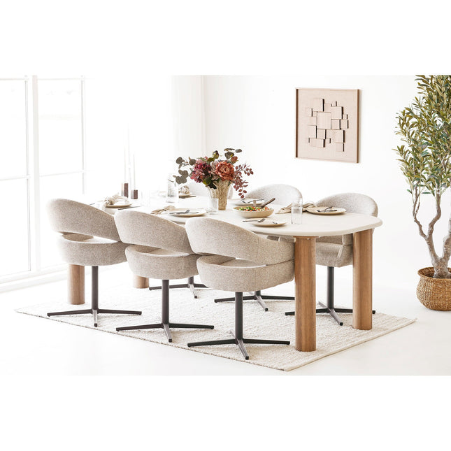 Bela matto, käsin kudottu, beige, 160x230 cm - KalusteDuo_Huonekaluliike_matot