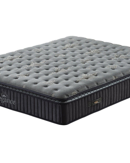 Bella jenkkisänky LED‑sängynpäädyllä – Elegance‑patja 7-vyöhykkeinen - #KalusteDuo_#Huonekaluliike_Jenkkisänky