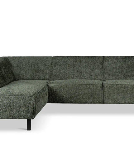 Ben kulmasohva - beige ja vihreä varastossa - KalusteDuo_Huonekaluliike_Kulmasohva