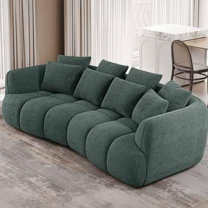 Besso XL 3 istuttava - kaareva sohva - KalusteDuoHuonekaluliikeSohva