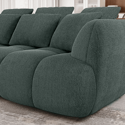 Besso XL 3 istuttava - kaareva sohva - KalusteDuoHuonekaluliikeSohva