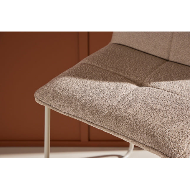 Bisbee baarituoli 2 kpl - beige/ beige bouclé - KalusteDuo_Huonekaluliike_Tuoli