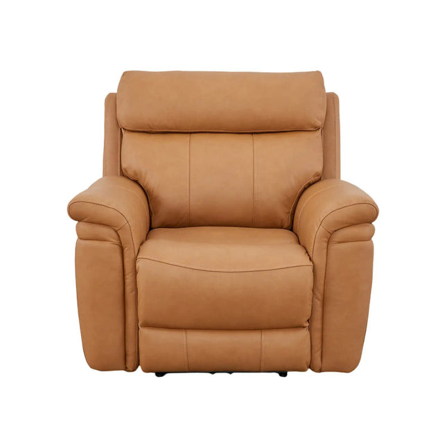 Braxon recliner‑tuoli – aito ruskea nahka - KalusteDuo_Huonekaluliike_recliner tuoli