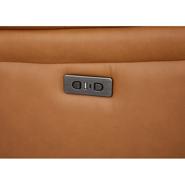 Braxon recliner‑tuoli – aito ruskea nahka - KalusteDuo_Huonekaluliike_recliner tuoli