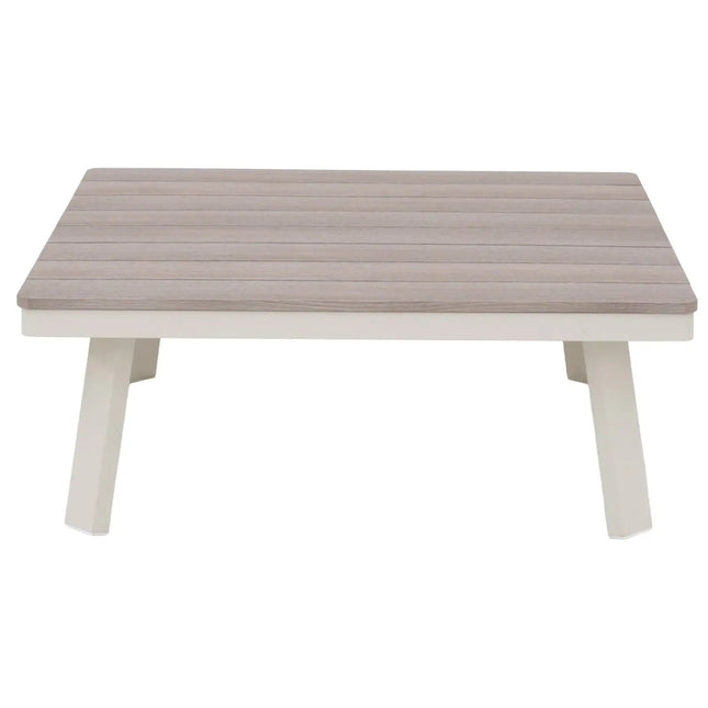 Breeze‑kulmasohva + pöytä - KalusteDuoHuonekaluliikesohvaryhmä ulkokäyttöön