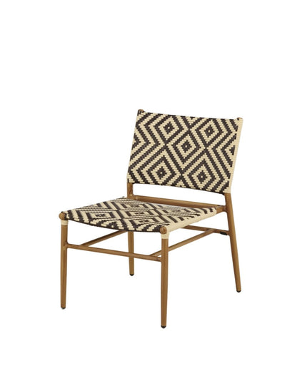 Calapan lepotuoli alumiini - beige/ruskea - KalusteDuo_Huonekaluliike_Nojatuoli ulkokäyttöön