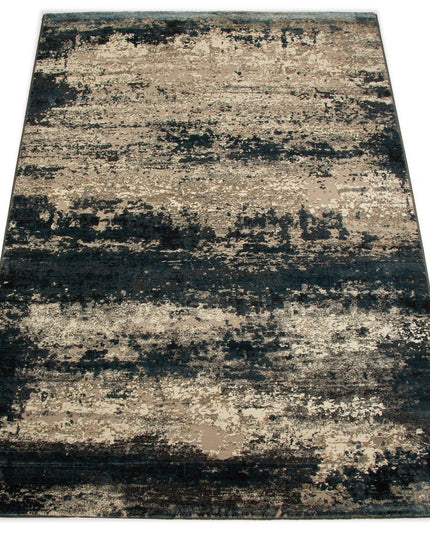 Cannes matto 160×230 cm turkoosi/beige - #KalusteDuo_#Huonekaluliike_Matto