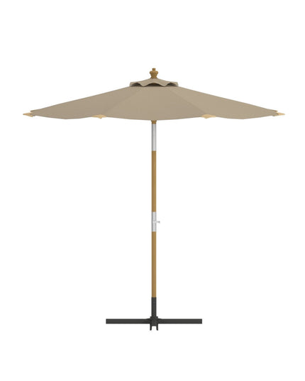 Cerox aurinkovarjo 270 cm - beige - KalusteDuo_Huonekaluliike_Aurinkovarjo