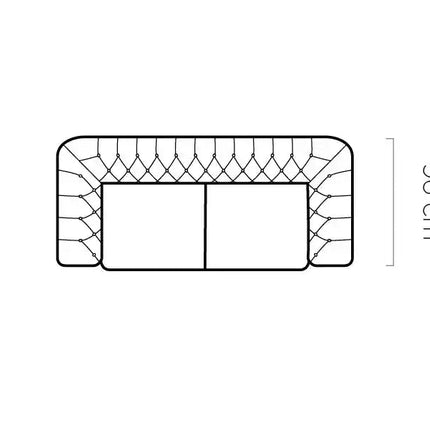 Chesterfield sohvaryhmä aidolla nahalla - KalusteDuoHuonekaluliikesohvaryhmä